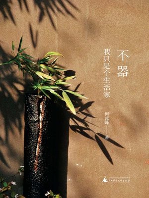 cover image of 不器